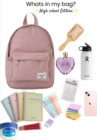 WHATS IN MY BAG ✨School edition✨