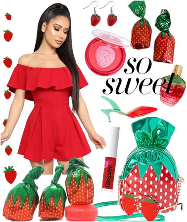 strawberry candies