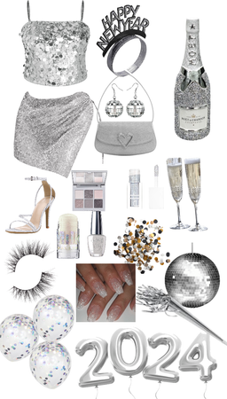 silver new years party