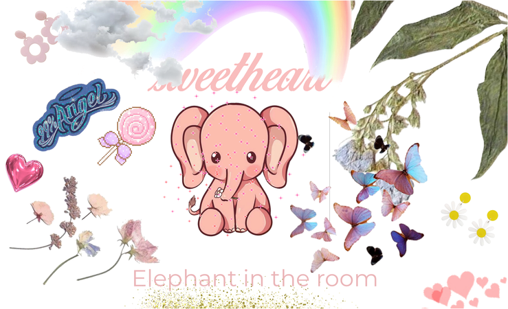 Elephant 🐘 in the room🌺🌸🌺🩷