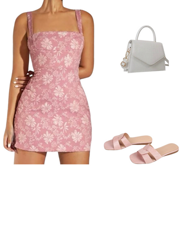 spring pink outfit