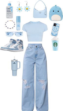 Blue outfit🔹