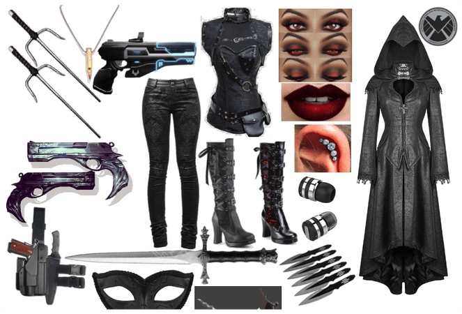 OC Marana Nox (S.H.I.E.L.D Agent Outfit)