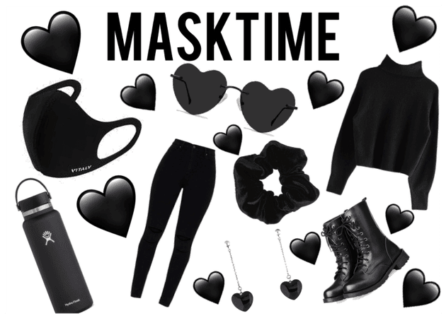 Masktime With A Mix Of Visco And Emo Girls