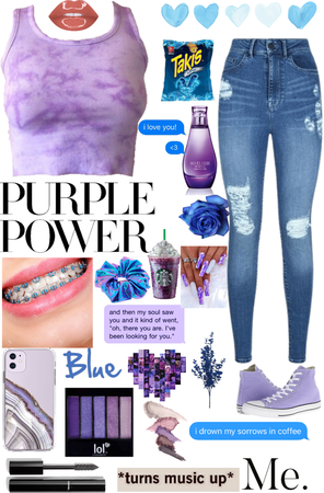 Purple And Blue