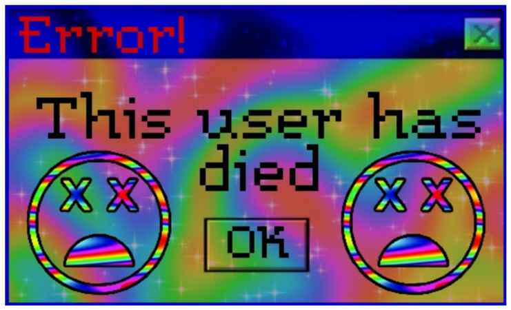 ERROR! This user has died-