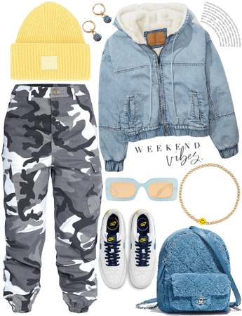 sunday outfit💛💙