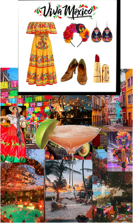 Ready for fiesta- colors of Mexico