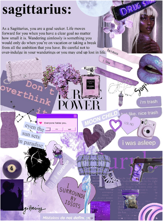 Purple Moodboard