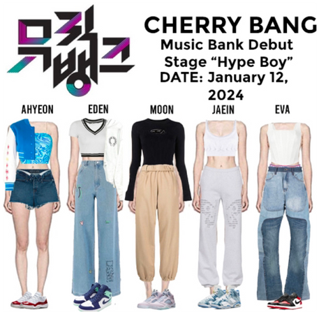 CHERRYBANG Music Bank Debut Stage "Hype Boy"