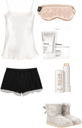 sleeping outfit + recommended stuff