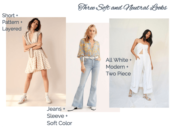 Three Soft and Neutral Looks