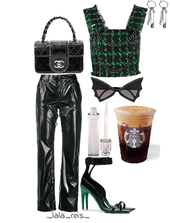 Green NYC Street Style Outfit