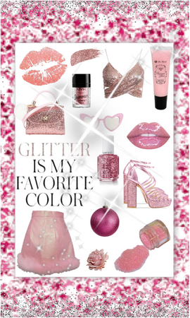 glitter | pink