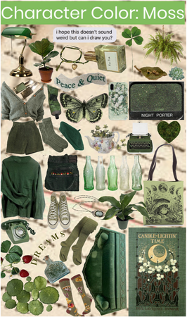 Moss Character Color Aesthetic