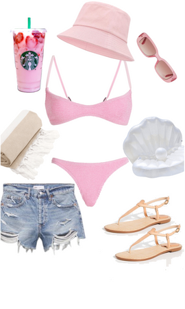 The perfect pink beach fit