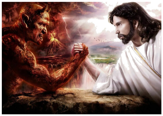 god vs devil