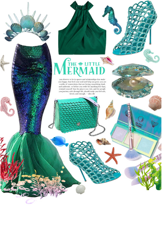 sea mermaid costume