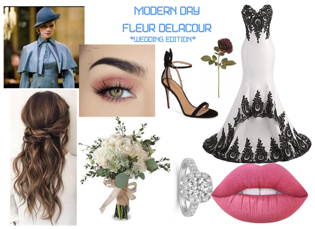 modern day characters 58: Fleur Delacour (wedding)