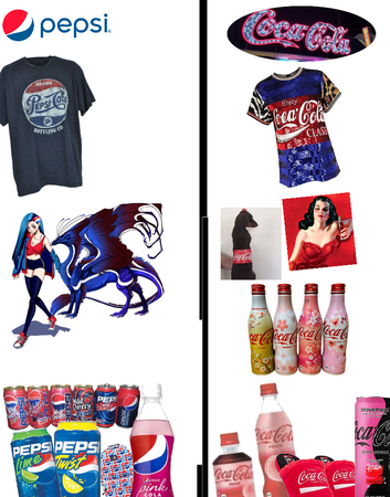 Pepsi and Coca-Cola
