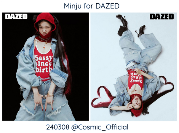 Cosmic (우주) Minju for DAZED