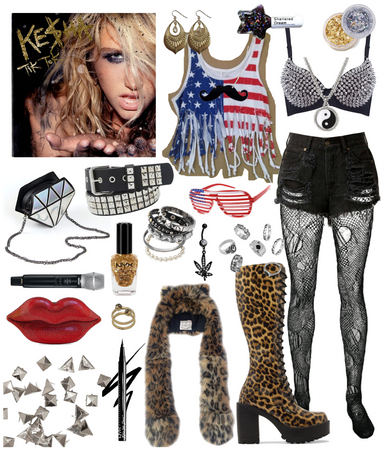 2010s Kesha Inspired outfit