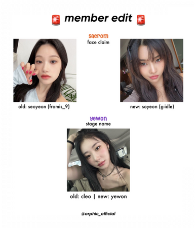 🚨 Member Edit 🚨