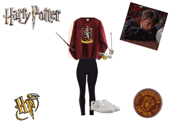 Harry Potter fan girl outfit!