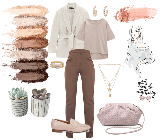 Nudes & Pinks Business Casual