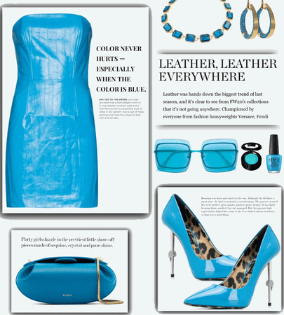 Blue Leather Summer