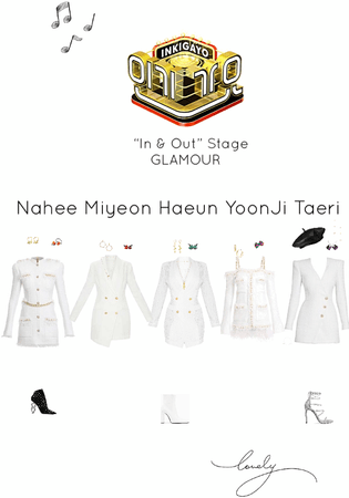 In & Out Inkigayo Stage