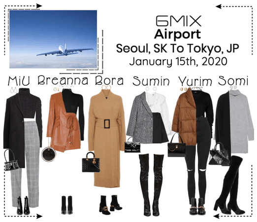 《6mix》Airport | Seoul, SK To Tokyo, JP