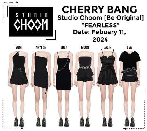 CHERRY BANG "FEARLESS" Studio Choom Be Original