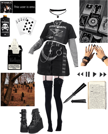 Alternative | Emo outfit