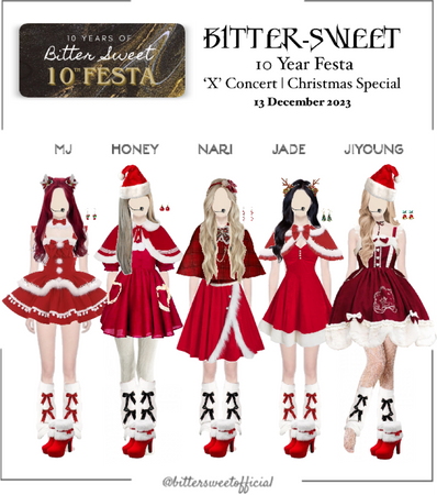 BITTER-SWEET 비터스윗 10 Year Festa ‘X’ Concert in Seoul