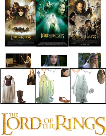 Ladies of the Lord of the Rings Inspired outfits