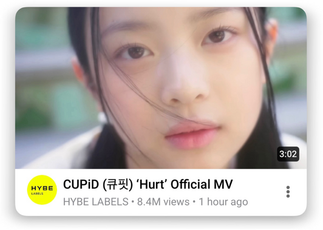 𝗖𝗨𝗣𝗶𝗗 (큐핏) - ‘Hurt’ Official MV