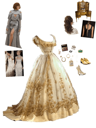 Gilded Glamour |Met Gala inspired Look