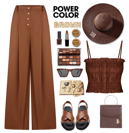 power color brown