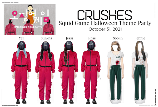 Crushes (호감) - [Squid Game] Halloween Theme Party