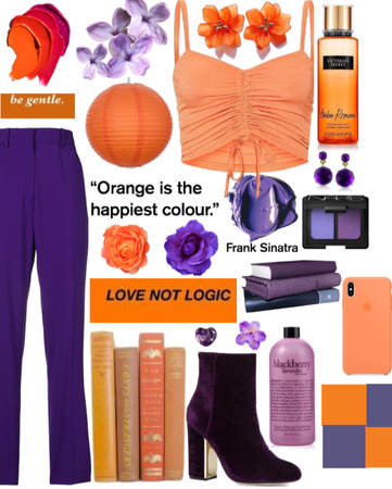 Orange & Purple | #orange #purple #orangeandpurple