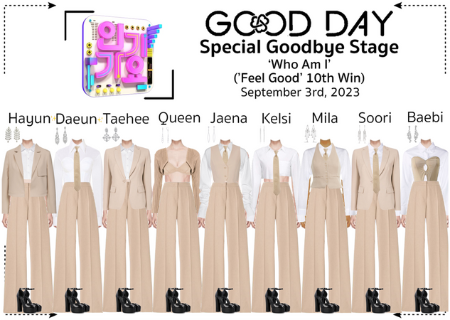 GOOD DAY (굿데이) [INKIGAYO] Special Goodbye Stage