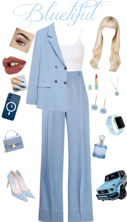 blue themed formal wear🤩💙