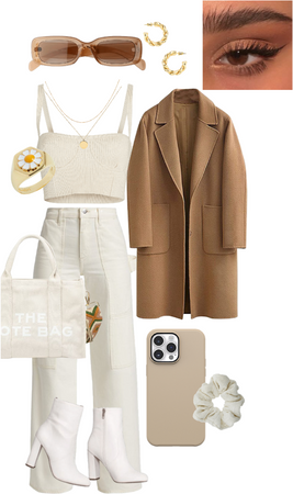 outfit beige