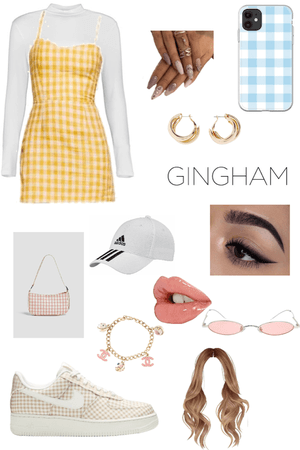 gingham outfit
