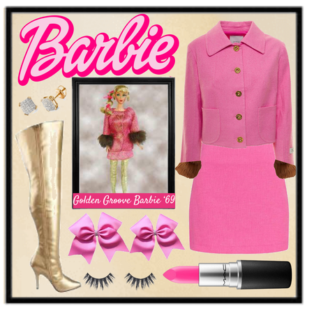 golden groove Barbie 69