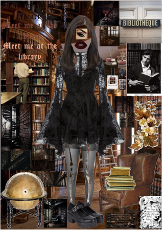 OC Jasmine: Spooky Librarian