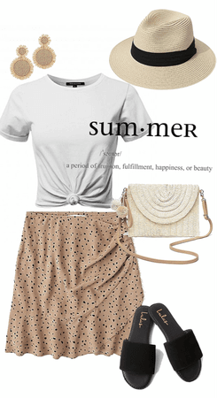neutral late summer outfit