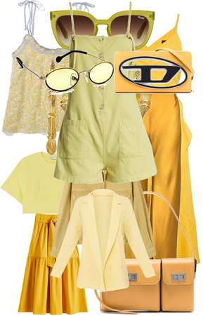 outfit yellow