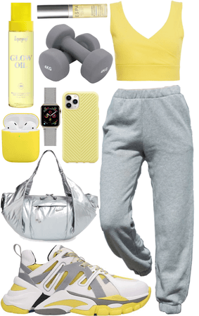 yellow & grey